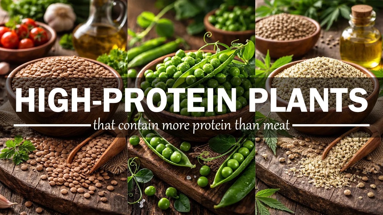 20 Plant Foods That Have MORE Protein Than Meat
