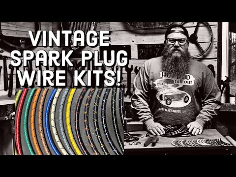 Vintage Spark Plug Wire Kits! & How to Crimp on Ends!