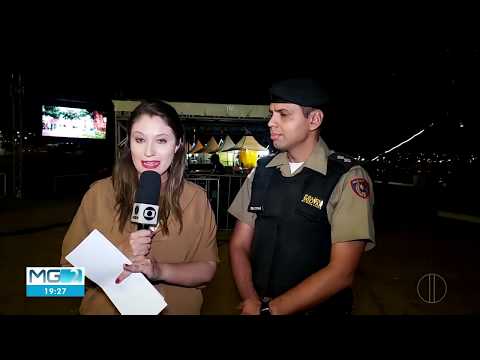 MG Inter TV 2ª Edição   Grande Minas  Esquema especial de segurança é montado para réveillon