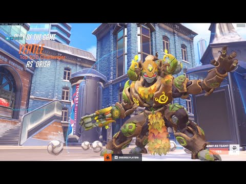 POTG! ORISA + HAMMOND YEATLE ! INSANE WRECKING BALL OVERWATCH 2 SEASON 3 GAMEPLAY