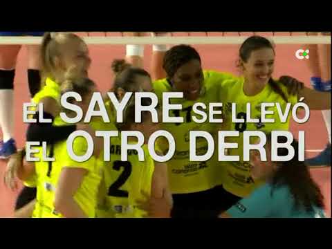 El Sayre CC La Ballena se lleva el derbi canario de voleibol (2-3)
