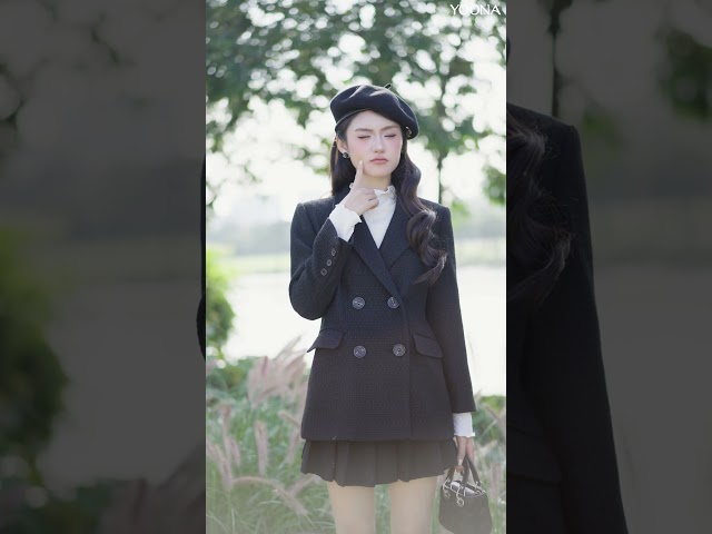 ED15AS441 - Bộ dạ tweed