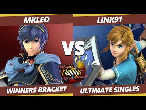 UFA 2019 SSBU - FOX | MkLeo (Marth) Vs. Link91 (Link) Smash Ultimate Tournament Winners Qualifier