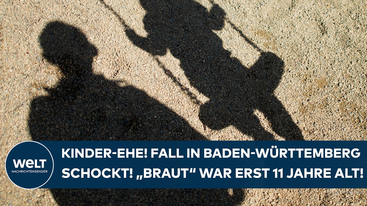 BADEN-WÜRTTEMBERG: "Braut" war erst elf Jahre alt! Dieser Fall schockiert! Kinder-Ehe!