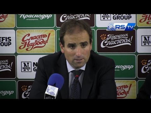 Jagoba Arrasate, FC Krasnodar 3 - Real Sociedad 0 2014/08/28