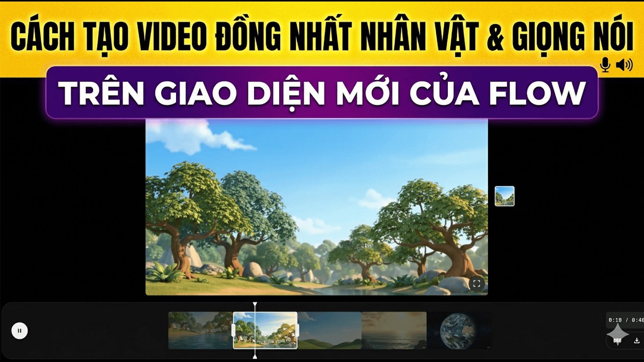 Video Thumbnail Cach Tao Video AI Dong Nhat Nhan Vat Va Giong Noi