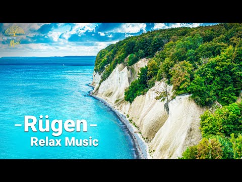 Entspannungsmusik mit Meeresrauschen Möwen auf Rügen - Ostsee Wellen