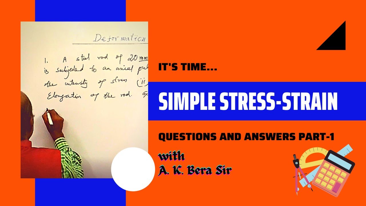 Simple Stress-Strain Questions and Answers Part 1