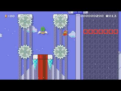 20 seconds: Snowy Death by Fl4xii - Super Mario Maker 2 - No Commentary 1bu 1bv