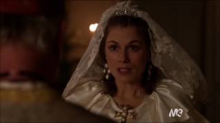 Reign 2x19 &quot;Abandoned&quot; - Conde marries Elizabeth&#39;s delegation