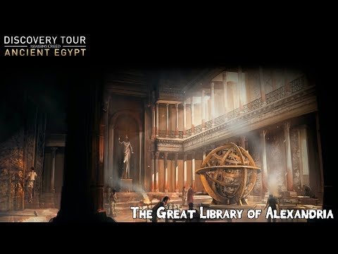 Assassins Creed Origins Discovery Tour - Great Library of Alexandria [Episode 7]