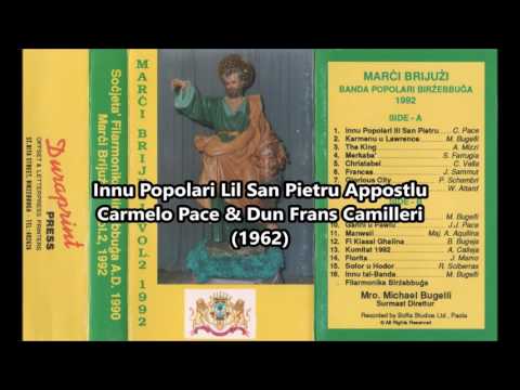01. Innu Popolari Lil San Pietru App. - Carmelo Pace (Banda Birżebbuġa)(Marċi 1992)