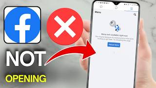 How To Fix Facebook Not Opening (Easy Guide)