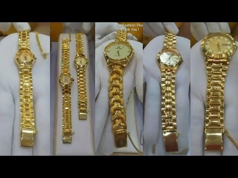 Latest Gold Wrist Watch Designs for Both Male and Female