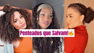 15 Penteados Fáceis e Rápidos para Cacheadas – Do Casual ao Casamento! ????????‍♀️✨