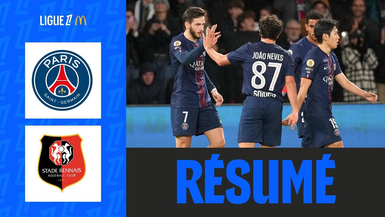 PSG vs Rennes Match Highlights
