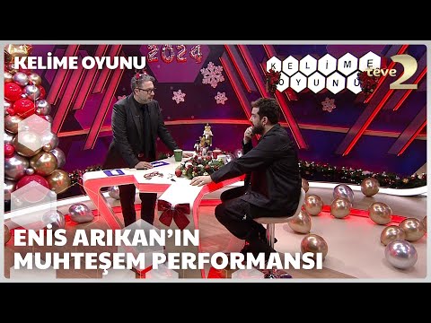 Enis Arıkan'ın muhteşem performansı | Kelime Oyunu