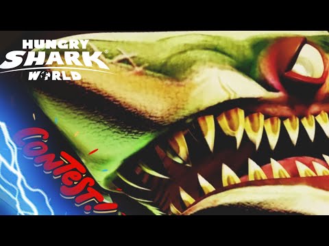 LIVE ZOMBIE SHARK LIVE CONTEST ARABIAN SEA - Hungry Shark World 10th