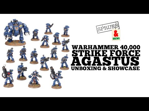 Strike Force Agastus Unboxing - Warhammer 40k Space Marines