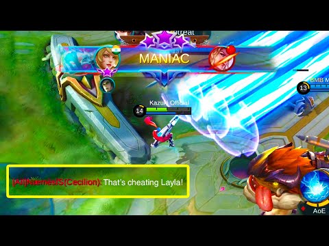 WHEN LAYLA ABUSES BACK WITH 3x ULT + FLAMESHOT IN MAHYEM MODE!
