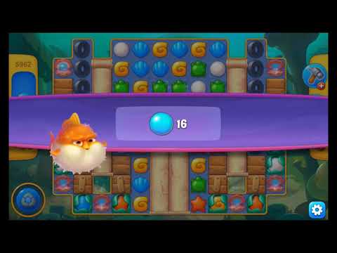 Fishdom 2021 - Level 5962   #playrix #fishdom #gaming