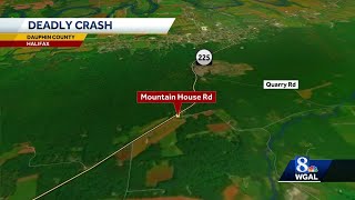Man dead, woman injured in crash in Dauphin County, Pa.