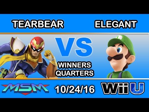 MSM 71 - Tearbear (Captain Falcon) Vs. eM | Elegant (Luigi) Winners Quarters - Smash Wii U