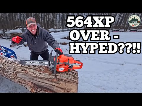 564XP Kraftstoffeinspritz-Säge – zum Entrinden, Bohren und für feine Schnitte!