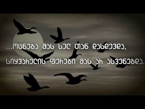 გიორგი ტიგინაშვილი   ოცნება+lyrics
