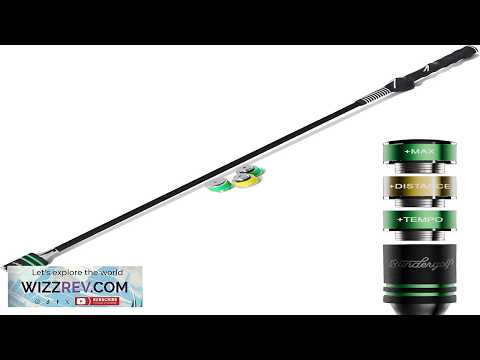 13UnderGolf Golf Swing Trainer Aid for Indoor Practice Speed Training Improved Rhythm