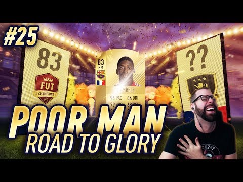 FUT CHAMPIONS REWARDS - I PACK OUSMANE DEMBELE and POGBA! - Poor Man RTG #25 - FIFA 18 Ultimate Team