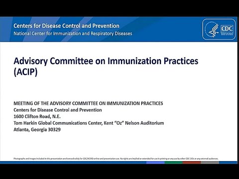 Sept 22, 2021 ACIP Meeting - Welcome & Coronavirus Disease 2019 (COVID-19) Vaccines