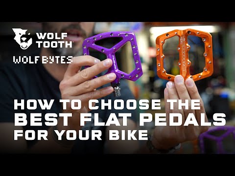How to choose the best flat bike pedals for your riding style