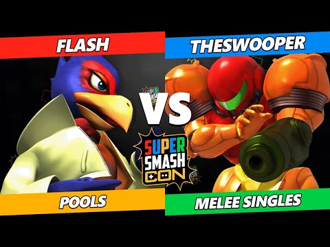 SSC 2023 - Flash (Falco) Vs. TheSwooper (Samus) Smash Melee Tournament