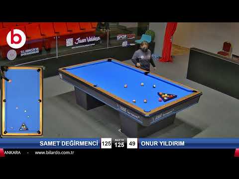 SAMET DEĞİRMENCİ & ONUR YILDIRIM Bilardo Maçı - 