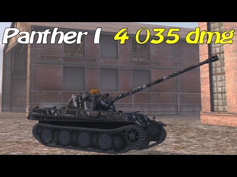 WOT Blitz / Panther / 3 kills / 4 035 dmg