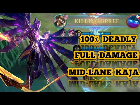 100% Deadly Full Magic Damage Build | Brutal Mid-Laner | X2PE Kaja MVP Gameplay