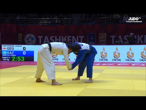 Lukhumi CHKHVIMIANI vs Yeldos SMETOV | ROUND OF 16 -60 Tashkent Grand Slam 2024