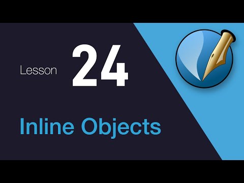 24) Inline Objects in Scribus