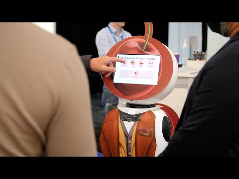 Supermarkt-Roboter & neue Einkauf-Apps auf der Fachmesse EuroCIS in Düsseldorf
