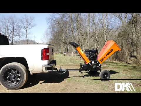 6 in. 14 HP Cyclonic Wood Chipper Shredder with KOHLER CH440 Command PRO Commercial Gas Engine