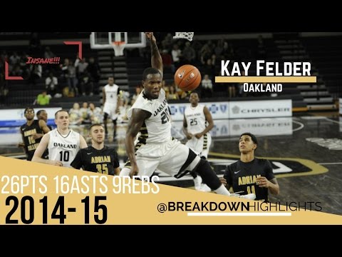 Kay Felder - Full Highlights VS Detroit - 26pts 16asts 9 rebs | The Next Isaiah Thomas |
