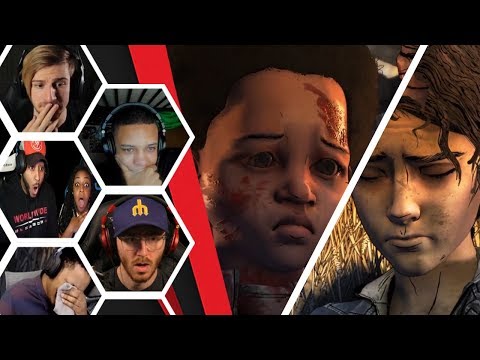 Let's Players Reaction To Aj Ending Clemetine Her Suffering | TWD Final Seaon: Take Us Back