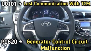 2016 Hyundai Elantra U0101 Lost Communication with TCM (C-CAN) |  Gear Shifting Problem Solution
