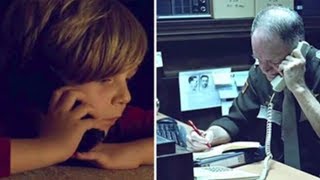 Der Junge sucht seine Mutter im Himmel und ruft deshalb die Polizei an. Deren Reaktion?