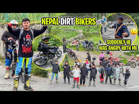 FIRST BIGGEST DIRT RIDE IN NEPAL🇳🇵😮|| MOUNTAIN CALLING😁📞|| MOTOVLOG