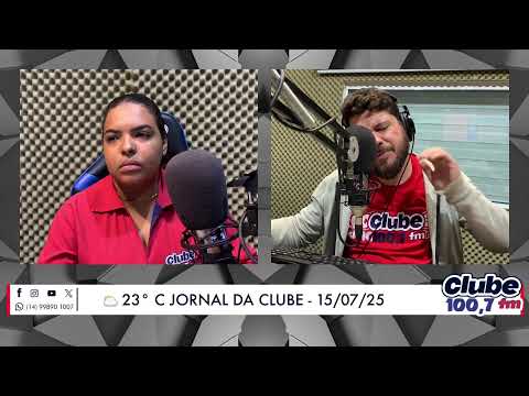 Jornal da Clube - 15/07/2025 - Edição do Almoço