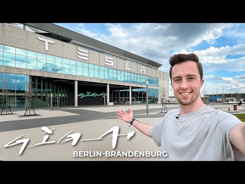 Wir besuchen die Tesla Gigafactory Berlin! (Lobby Tour)