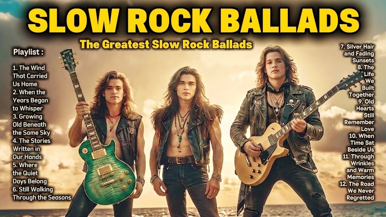 Romantic Slow Rock Collection ?? Growing Old Beneath the Same Sky