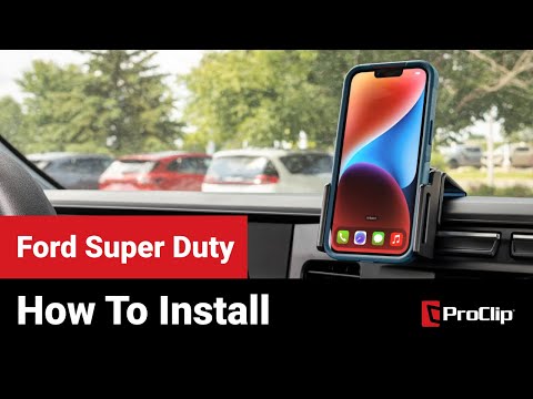 Ford Super Duty - How-To Install Center Mount (855878)